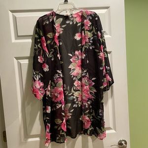Floral kimono